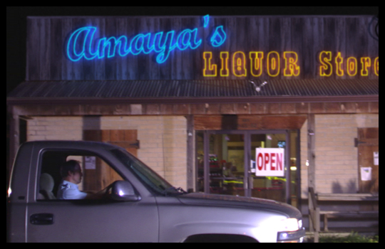 Mutants: Store sign composite Amaya Liquor. Sometimes we get to play.